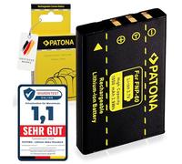 PATONA Batterie NP-60 Compatible avec Fuji FinePix F401, F410, F601