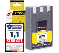PATONA Batterie Remplacement pour Canon NB-1LH 830mAh 3.6V Compatible avec Canon Digital ELPH Ixus VII V3 300 330 400 500 IXY S200 S300 S400 S500 JD 3.3 x 4ie NB1LH NB 1LH