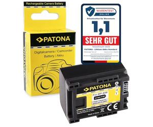 PATONA BP-808 Batterie 890mAh Compatible avec Canon HG-21 HG-20 HF11 HF10 HF100 FS-11 FS-10 FS-100 Legria FS-19 FS-20 FS-21 FS-22 HF-M31 HF-M36 HF-S10 HF-S20 HF-S21 VIXIA HF-100 BP808 BP 808