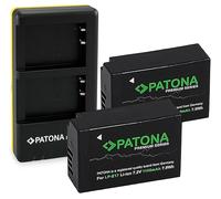 PATONA Chargeur Double + 2X Premium LP-E17 pour Canon EOS RP R8