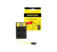 Patona Chargeur double Smart LCD pour Nikon EN-EL15