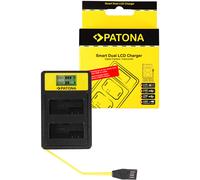PATONA Chargeur Smart Dual LCD USB pour LP-E8