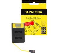 PATONA Chargeur Smart Dual LCD USB pour NB-13L