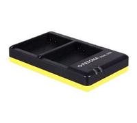 PATONA Dual Charger - Chargeur de batterie USB - 2 x charge de batteries - 730 mA - pour Nikon Coolpix A1000, A900, AW120, AW130, P340, S9600, S9900, W300; KeyMission 170, 360 G