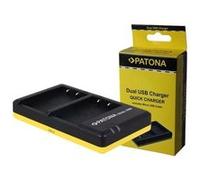 Chargeur duo pour 2 batteries Olympus BLS-5 / BLS-50