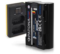 PATONA Kit Dual LCD Chargeur USB-C & Batterie NP-W235 Platinum, 2600mAh