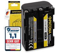 PATONA NP-FM50 NP-QM51 Batterie 1600mAh Compatible avec Sony Camcorder NP-FM30 FM50 FM70 FM90 QM51D QM71D QM91D CCD-TRV106K 108 116 128 DCR-DVD91 100 200 DCR-HC14 TRV6 TRV8 NPFM50 QM51 FM50