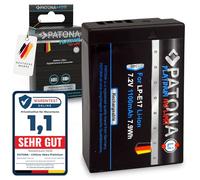 PATONA Platinum Batterie de Rechange LP-E17 1100 mAh décodée Canon