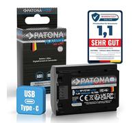 PATONA Platinum Batterie pour Sony NP-FZ100 FZ100, 2600mAh avec USB-C