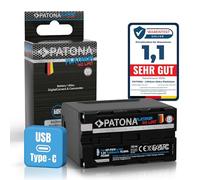 PATONA Platinum NP-F970 Batterie 10500mAh USB-C Input PD36W Compatible avec caméscope Sony, indicateurs LED, éclairage, Lampe vidéo, moniteurs, caméra, Battery NP-750 NP-F950 NPF970 NP F970