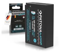 PATONA Platinum NP-W126s Batterie 1140mAh Compatible avec Fuji Fujifilm XM5 X100F X100V X100VI XA1 XA2 XA3 XA5 XS10 XT3 XT20 XT30 II XT5 XT50 X-M5 X-S10 X-T3 X-T50 NP W126s NPW126s NP-W126