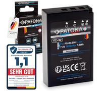 PATONA Platinum PS-BLS-5 Batterie 1050mAh USB-C Input Compatible avec Olympus E-450 Om-D E-M10 Mark II III S IV Pen E-P3 E-PL1 E-PL2 E-PL3 E-PL5 E-PL6 E-P7 E-PL7 EPL8 EPL10 EP7 EPM1 EPM2 BLS5