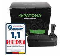 PATONA Poignée d'alimentation de qualité supérieure compatible avec Blackmagic Pocket Cinema 4K 6K, compartiment à piles pour 3X LP-E6N, avec fonction de charge USB-C, ergonomique et antidérapante