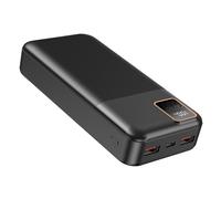 PATONA Batterie externe Premium Stark 4.0 | PD22,5 W | 20 000 mAh, 74 Wh | Type : Li-polymère | Sortie : 2 x USB-A - 1 x USB-C 5A max. | Dispositifs de protection - Surcharge, décharge profonde