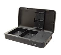 Patona Powercase pour Panasonic DMW-BLK22 - chargeur double, powerbank et étui de rangement en 1