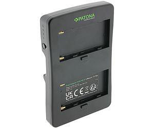 PATONA Premium Adaptateur V-Mount pour 2x Batteries Sony NP