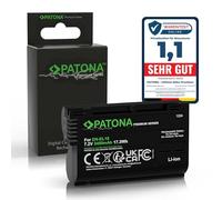 PATONA Premium Batterie EN-EL15b 2400mAh Remplacement pour en EL15 ENEL15b Compatible avec Nikon 1 V1 Z6 Z7 D7000 D7100 D7200 D7500 D600 D610 D750 D800 D810 D850 Kamera Griff MB-D12 MB-D15 MB-D17