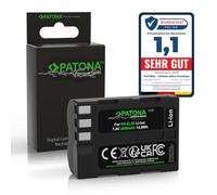 PATONA Premium Batterie pour Nikon EN-EL3E ENEL3E 2000mAh 7.4V | Batterie pour D700 D300 D300S D200 D90 D80 D70 D70s D50 D100, 100% identique à l'original, anti court-circuit