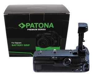 PATONA Premium BG-R10 Poignée à Piles avec télécommande 2.4G - Compatible avec EOS R5 R5c R6 R6 II R6II (Compartiment à Piles pour 2X LP-E6NH, LP-E6N, LP-E6) 1463
