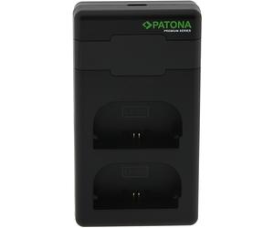 PATONA Premium Charger pour Canon LP-E6 LPE6 avec Câble USB-C