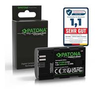 PATONA Premium LP-E6N Batterie 2400mAh pour Canon EOS R5 R6 5D | 7,2V / 17,3Wh - aussi pour 5D Mark II III IV, 5DS, 6D, 60D, 70D, 7D, 80D, 90D, XC10, XC15, WFT-E5 WFT-E7