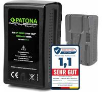 PATONA Premium V-Mount - Remplacement pour Batterie Sony BP-190WS (13200 mAh) - BP-GL65 BP-GL65A BP-GL95 BP-GL95A BP-190S BP-C190S pour par Exemple HDW-800P PDW-850 DSR-250P DSR-600P DSR-650P etc.