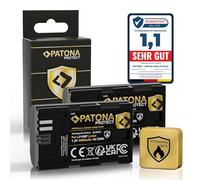 PATONA Protect 2X LP-E6P Batterie 2600mAh (décharge 6A, boîtier V1, NTC) - remplace Canon LP-E6P LP-E6NH LP-E6N LP-E6 - pour EOS R5 Mark II R5C R6 II R7, 5D Mark II-IV - conçue pour la 8K