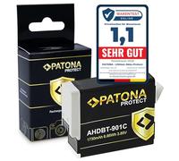 PATONA Protect Batterie Compatible avec GoPro Hero 12/11/10/9 - 1730mAh - Boîtier Ignifuge V1, Durable - Remplacement pour GoPro AHDBT-901C, SPBL1B, Enduro Batterie