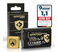 PATONA Protect Batterie NP-FW50 1100mAh Compatible avec Sony Alpha 7 7R 7II 7S A5000 A6000 A6300 A6400 A6500 A7 A7S A7R A7II ZV-E10 DSC RX10 Mark II III IV RX1R III DSC-RX1RM3 NEX 3 5 6 C3 F3