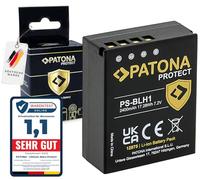 PATONA Protect Batterie pour Olympus BLH-1 BLH1 2600mAh 7.2V