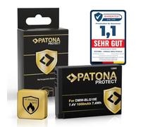 PATONA Protect Batterie de Remplacement pour Panasonic DMW-BLG10 DMW BLG10 BLG10E BLE9 BLE9E 1000mAh Compatible avec Lumix DC G100 G110 GX9 TX2 DMC GF3 GF5 GF6 GX7 GX80 GX85 ZS110 LX85 LX100 S6 TZ100