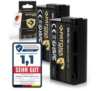 PATONA Protect EN-EL15c Batterie (2X 2600mAh) avec capteur NTC et boîtier de Protection V1 - Compatible avec Zf Z6III Z7II etc.