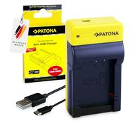 PATONA Slim Chargeur pour DMW-BMB9 BMB9E BP-DC9 DC9E Batteries Compatible avec Panasonic Lumix DC-FZ82 DC-FZ82D DC-FZ83 FZ82 FZ82D FZ83 DMC FZ40 FZ45 FZ47 FZ48 FZ60 FZ62 FZ70 FZ72 FZ100 FZ150