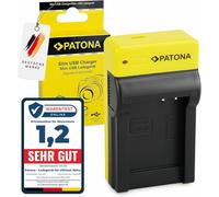 PATONA Slim Chargeur pour EN-EL12 Batterie Compatible avec Nikon CoolPix AW120 S9500 S9700 P330