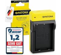 PATONA Slim Chargeur pour en-EL9, EN-EL9a, ENEL9 Batteries Compatible avec Nikon D40, D40x, D60, D3000, D5000