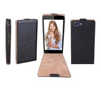 Patona Slim Flip-Cover Étui De Protection Pour Wiko Plup Fab 4G