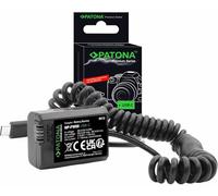 PATONA USB-C Adaptateur Batterie factice pour Sony NP-FW50