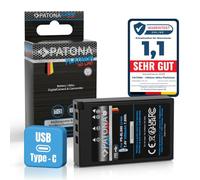 PATONA USB-C Platinum Batterie pour Olympus BLS-5 BLS-50 1050mAh
