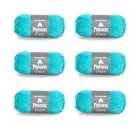 Patons Grace Aquifer Lot de 6 pelotes de laine