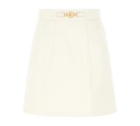 Patou - Mini-jupe trapèze en jean - Femme - Jupes - Beige - Taille: 40 FR