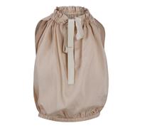 Patou - Top à col froncé - Femme - Blouses et Chemises - Beige - Taille: 36 FR