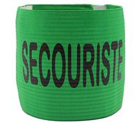 Patoutatis - Brassard élastique marqué SECOURISTE texte noir