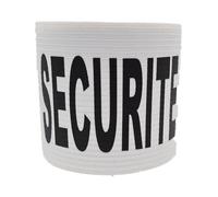 PATOUTATIS - Brassard élastique marqué SECURITE - blanc - marquage noir