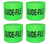 Patoutatis - Lot 4 brassards sécurité guide file vert fluo