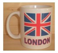 Patoutatis - Mug blanc - Drapeau anglais UK britannique LONDON Blanc G
