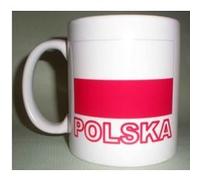 Patoutatis - Mug blanc - Drapeau polonais Pologne POLSKA Blanc G