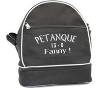 Patoutatis - Sac bandouliere pour 3 boules de petanque - 13-0 Fanny - noir Noir G