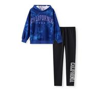 PatPat - combinaison de jogging pour filles, ensembles de vêtements de sport pour filles avec sweat à capuche et leggings de sport longs pour filles Leggings, survêtement enfants 5-14 ans 110-164 cm