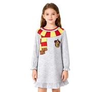 PatPat Harry Potter Chemise de Nuit pour Fille Hogwarts Gryffondor, Pyjama Licorne pour garçon, Tenue de Nuit Cadeau de Noël, Pyjama Fête Pyjama 5-12 Ans 110-152 cm