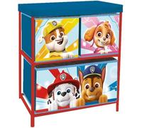Paw Patrol 3 Drawer Storage Shelf Multicolore